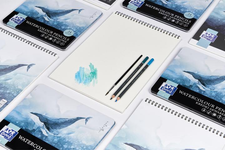 Produktbild Oxford Aquarellblock (A4, Blanko)
