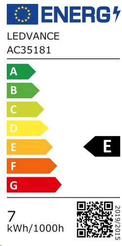Energie-Label Osram Dulux D (G24d-2, 7 W, 770 lm, 1 x, E)