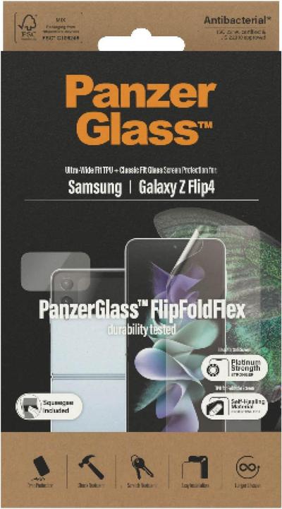 Produktbild PanzerGlass Ultra Wide Fit (1 Stück, Samsung Galaxy Z Flip4)