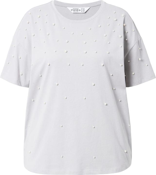 Image du produit Studio Untold T-shirt oversize, perles fantaisie, manches courtes (50, 52)