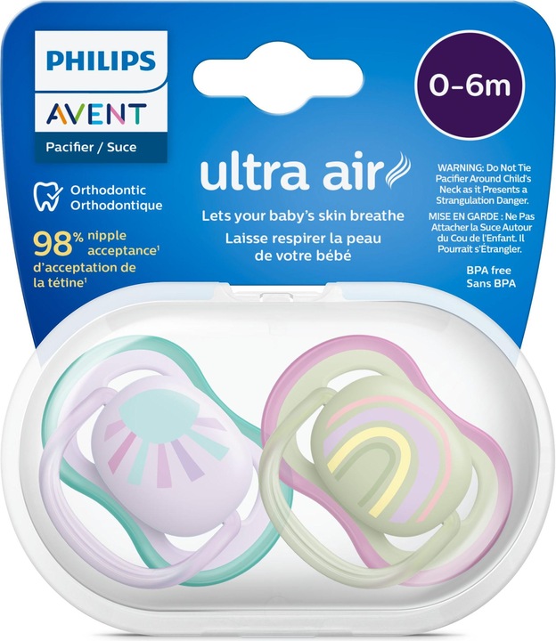 Actual product image Philips Avent Ultra Air (2 x, from birth, up to 6 M.)