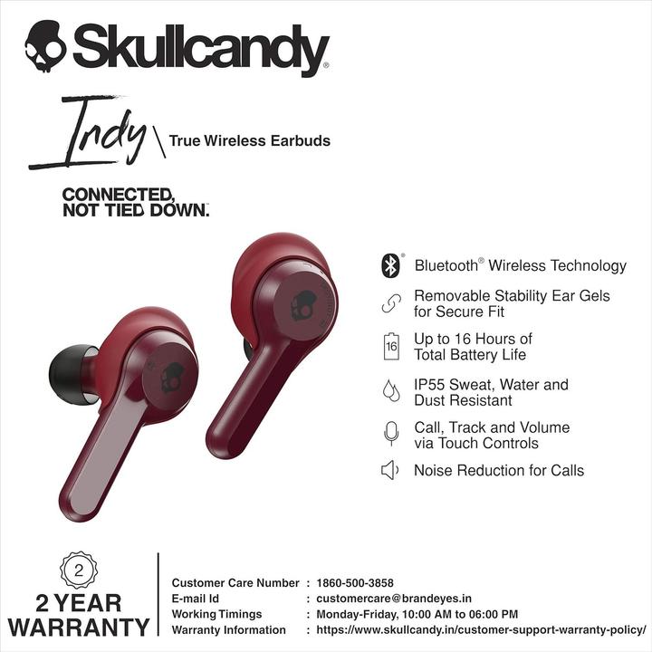 Produktbild Skullcandy Indy (16 h, Kabellos)
