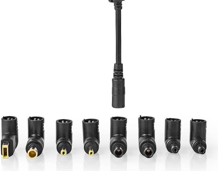 Image du produit Nedis Adaptateur pour ordinateur portable| 90 W| USB 20V 4.5 x 3.0 mm 19.5V 5.5 1.7 19V 5 (90 W)