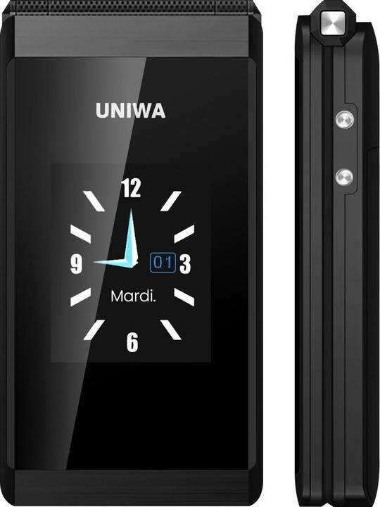 Produktbild Avizar Klapphandy mit 2 Bildschirmen Akku 1200mAh Dual-SIM (2.80")