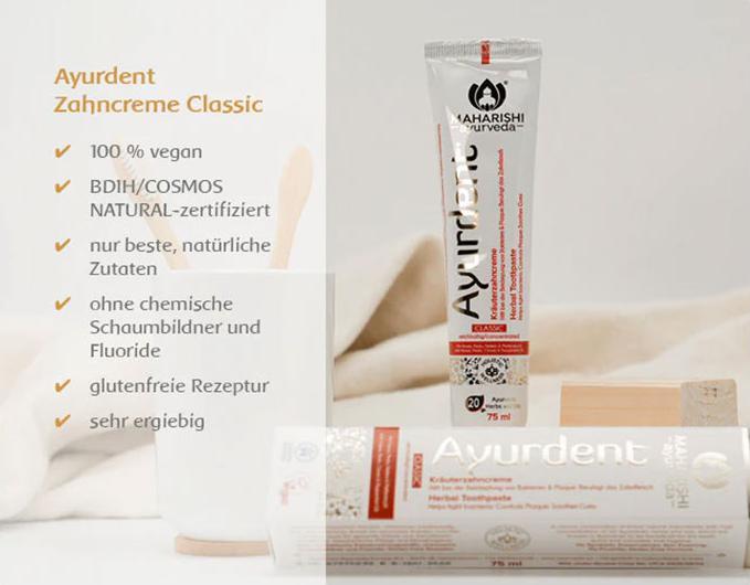 Immagine prodotto Maharishi Ayurveda Ayurdent Classico (75 ml)