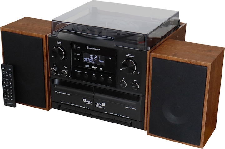 Produktbild Soundmaster MCD5600 (Bluetooth, Plattenspieler, CD Player, 2x 5 W)