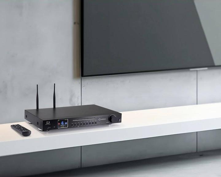 Produktbild Renkforce RF-DAB-IR1702 Internet CD-Radio DAB+, FM, Internet CD, Bluetooth®, DLNA, WLAN, Internetradio Inkl. (DAB+, FM, Internetradio, Bluetooth, WLAN)