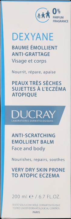Energy Label Ducray Dexyane (Body cream, 200 ml)