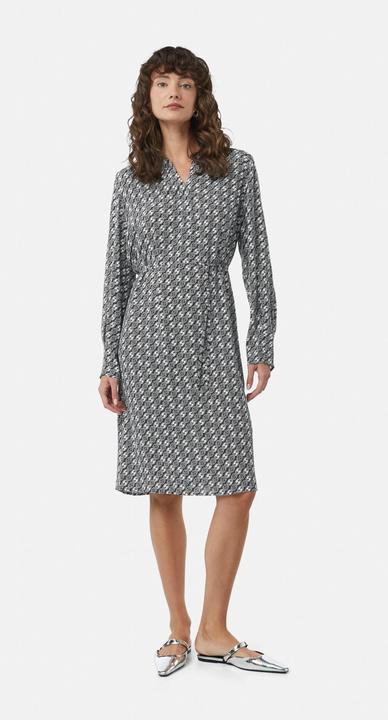 Produktbild Comma Kleid Crêpe-Kleid mit Icon-Muster (34)