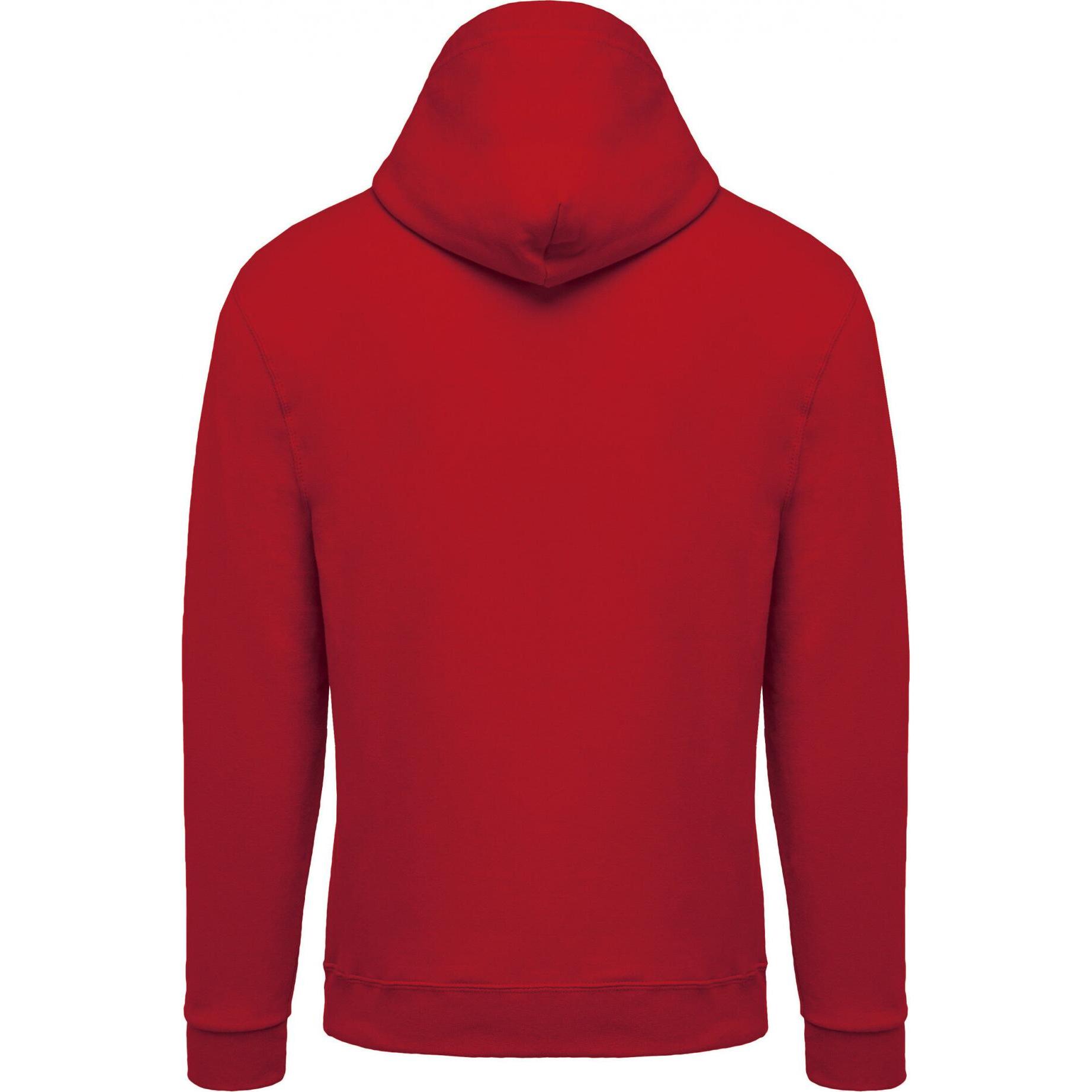 Kariban, Herren, Pullover, Hoodie, Rot, (4XL)