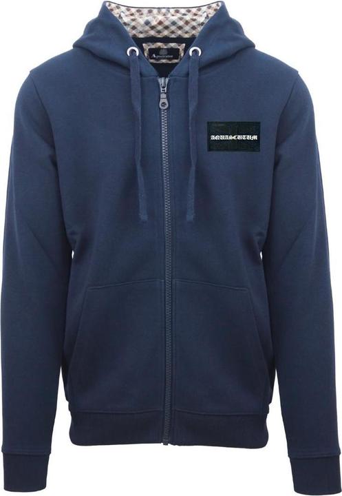 Aquascutum Hoodie mit durchgehendem Reissverschluss (M)