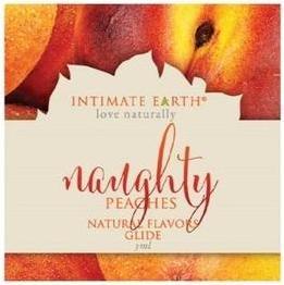 Produktbild Intimate Earth Natural Flavors Glide Nectarines Foil 3 ml