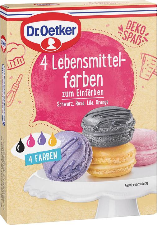 Produktbild Dr. Oetker Lebensmittelfarben