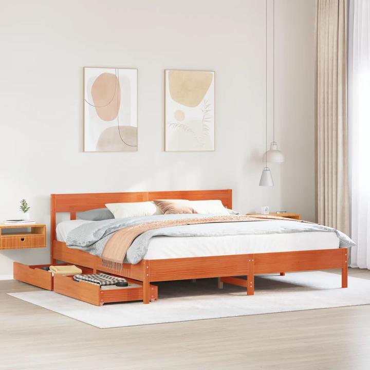 Image du produit vidaXL Bettgestell (200 x 200 cm)