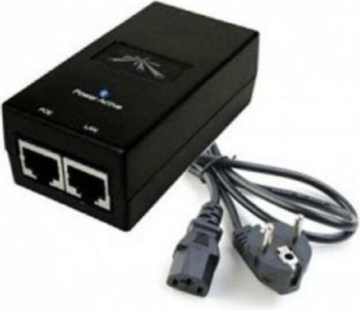 Actual product image Ubiquiti Passive PoE injector 24V-12W (Passive 24V PoE-in, 12 W)
