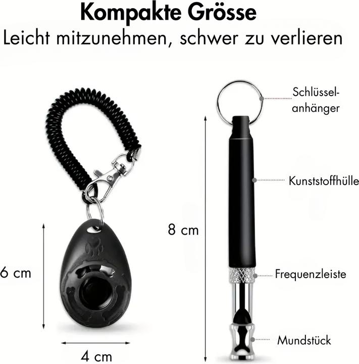 Produktbild Suba Hundepfeife & Clicker Set (Erziehung)