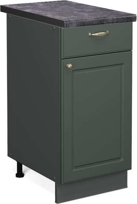 Charcoal, Green, Green-Gold country house