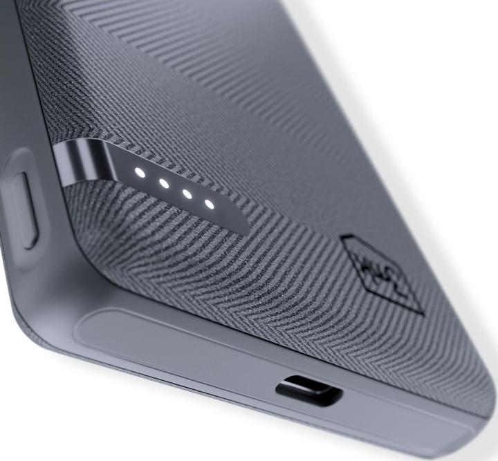Actual product image 3MK Powerbank Pocket Powerbank 5000mAh 12W USB-C szary/gray (5000 mAh, 12 W)