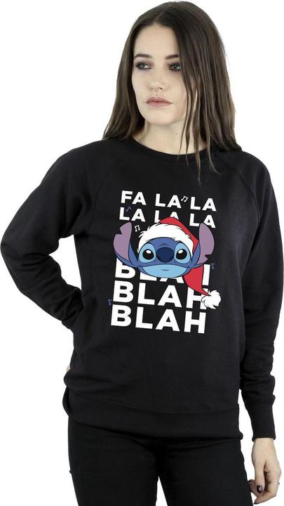 Produktbild Disney Lilo And Stitch Christmas Blah Blah Blah Sweatshirt (XL)