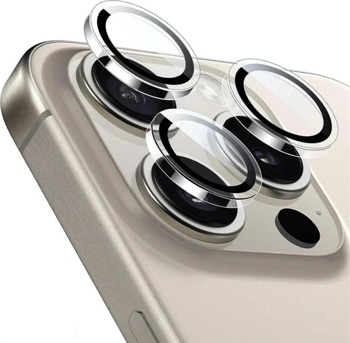 Actual product image Screenguard Camera protection Apple iPhone 16 Pro Lens Protector (1 Piece, Apple iPhone 16 Pro)