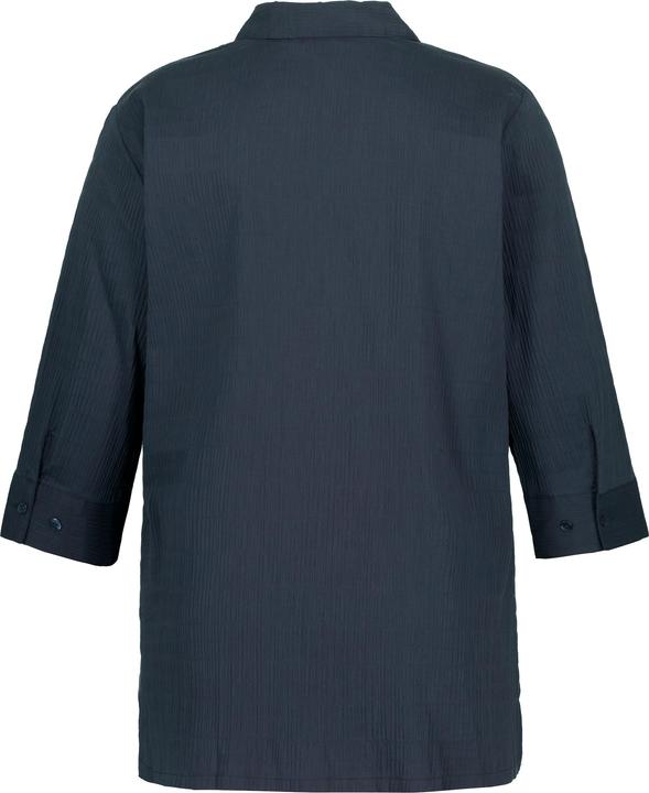 Produktbild Ulla Popken Bluse, Bubble-Qualität, Hemdkragen, 3/4-Arm (56)