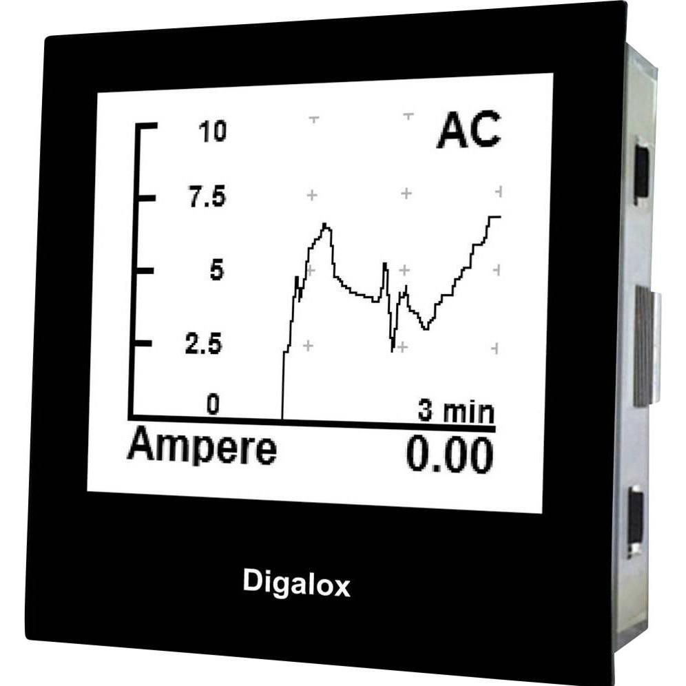 Thumbnail - TDE Instruments Digalox DPM72-MP+ Digitales Einbaumessgerät, Messtechnik, Schwarz