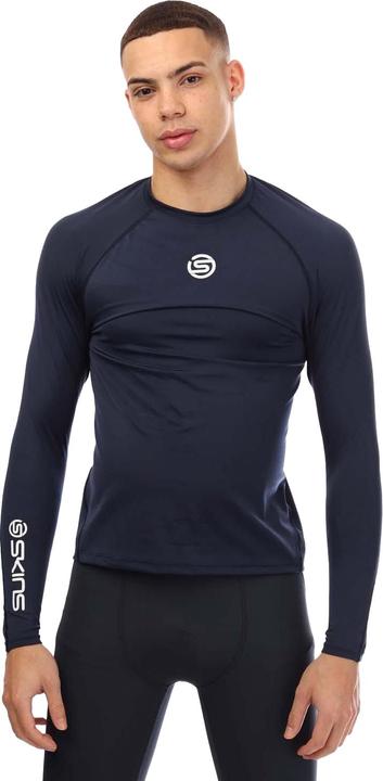Actual product image Skins Mens Series-1 Long-Sleeved Base Layer Top (L)