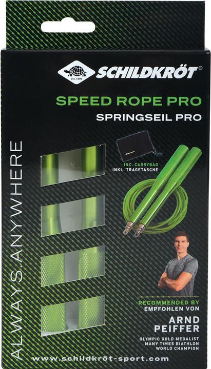 Image du produit Schildkröt 960114 - Corde à sauter Pro, Speed Rope Pro, sac de transport inclus, longueur de corde 300 cm (300 cm)
