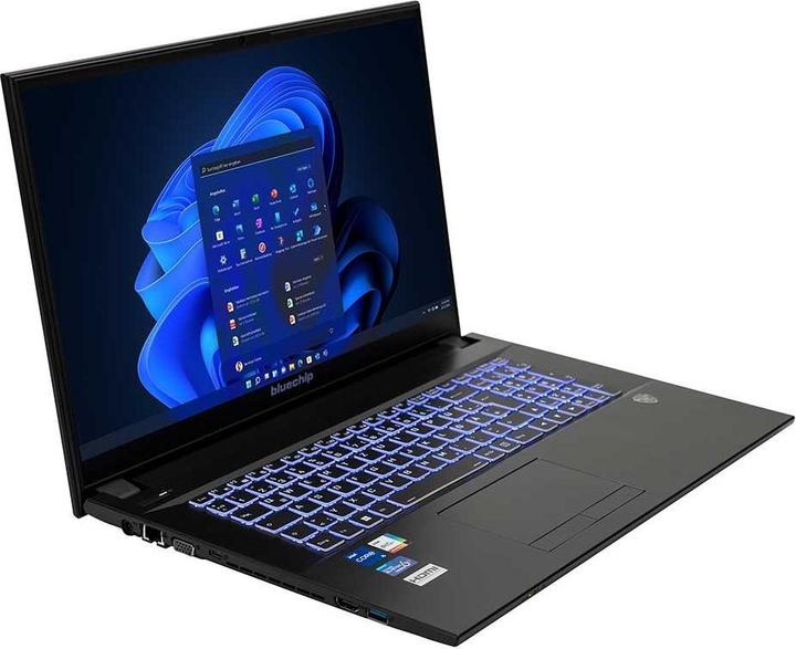 Actual product image Bluechip TRAVELline B17W27 Intel® Core™ i5-1335U Prozessor / bis zu 4.60 GHz, Windows 11 Pro, 17,3/"" non-gla (17.30", 500 GB, 16 GB, DE, Intel Core i5-1335U)