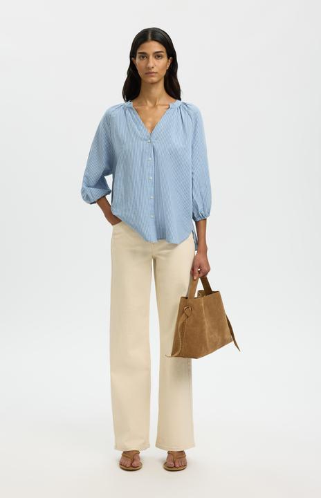 Immagine prodotto Selected Slfcleo-Alberta Linen Blend Shirt Noos (34)