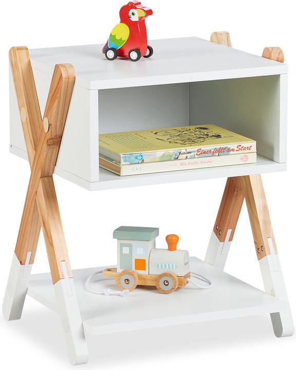 Relaxdays Kinder-Nachttisch (34 x 30 x 42 cm)