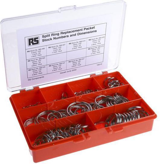 Produktbild RS PRO Schlüsselring Sortiment