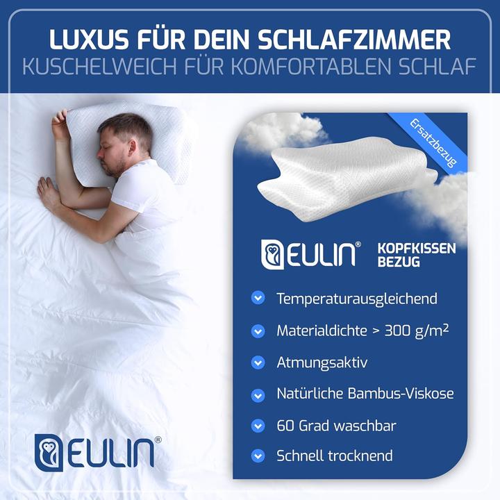 Actual product image Eulin Kissenbezug (Pillowcase, 40 x 60 cm)