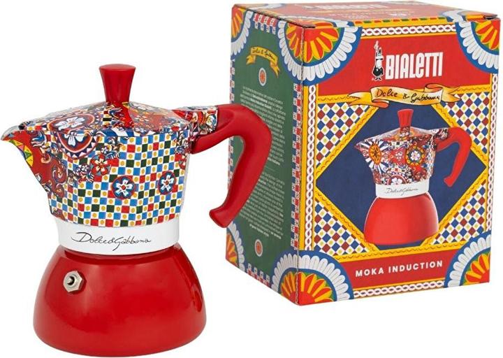 Produktbild Bialetti Moka Induction Dolce&Gabbana (4 Tassen)