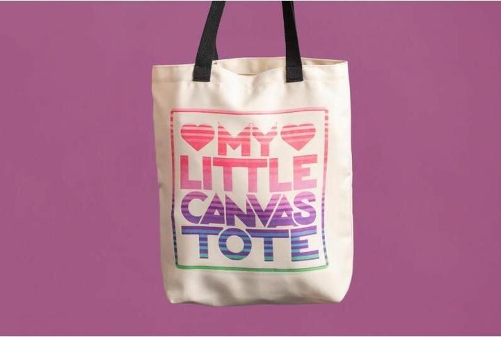 Actual product image Cricut fabric bag
