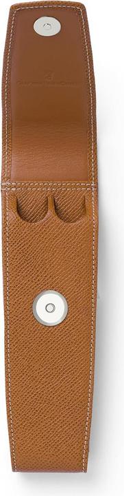 Produktbild Graf von Faber Castell Pennenetui für zwei Schreibgeräte in Epsom Cognac, Lederetui