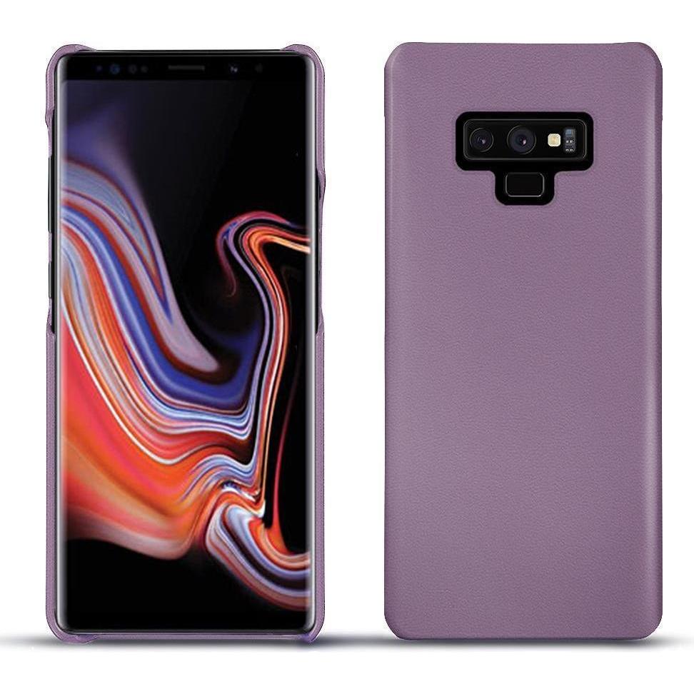 Noreve Lederschutzhülle (Samsung Galaxy Note 9), Smartphone Hülle, Violett