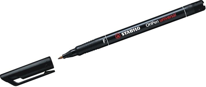 Produktbild STABILO OHPen universal Folienstift permanent (Schwarz, 0.70 mm, 1 x)