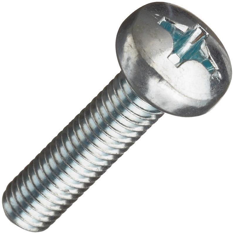 No Name, Schrauben, SCREWS PAN HEAD M6X45 ZN 20 PCS. (20 Schrauben pro Stück)