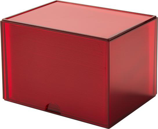 Actual product image Arcane Tinman ART20007 - Gaming Box - Strong Box 100+: Red, protective box for card decks.