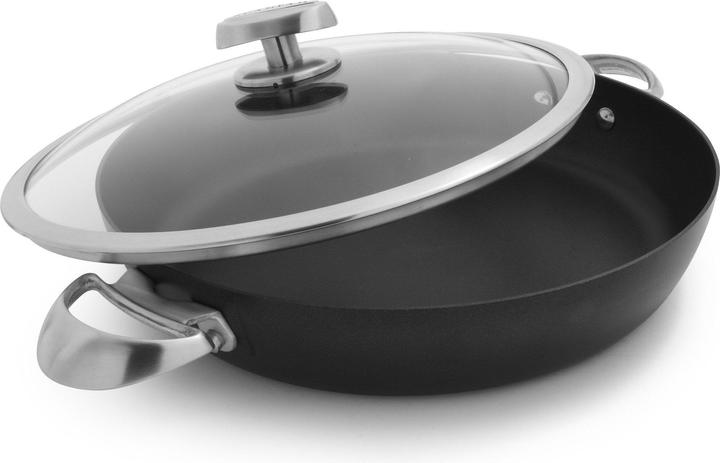 Actual product image Scanpan 68113200 Chef frying pan - Pro IQ, 32 cm (Frying pan, Aluminium, Stainless steel, Steel, 32 x 10.50 cm)