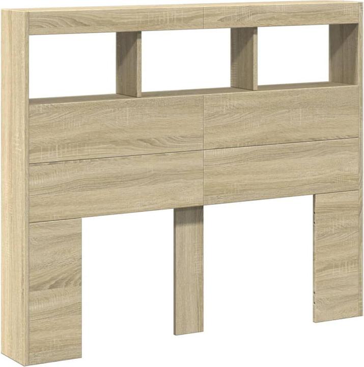 Image du produit vidaXL Kopfteil mit Ablagen (120 x 17 x 102 cm)