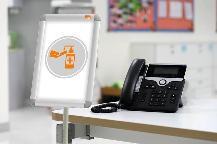 Actual product image Nobo Info stand (A3)