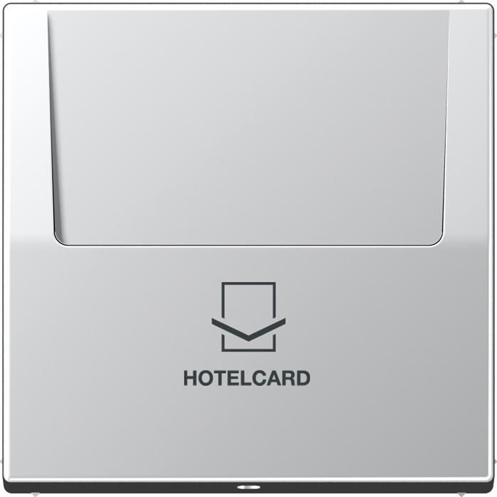 Actual product image JUNG Hotelcard switch LS alu mt AL2990CARD