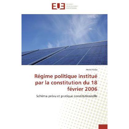 Régime politique institué par la constitution du 18 février 2006, Ratgeber