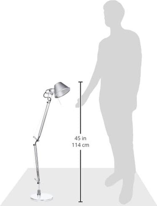 Immagine prodotto Artemide Tolomeo Mini Tavolo lampada da tavolo dimmerabile con attacco E27 (E27)