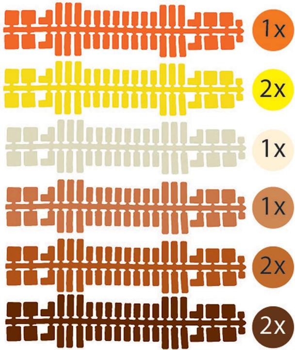 Image du produit Feuchtmann Bande de couleur Ministeck