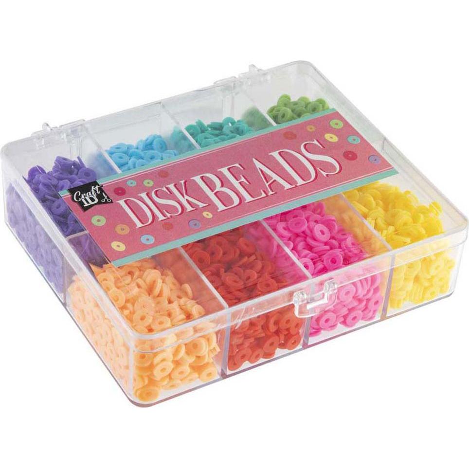 Grafix Craft Id - Perline A Disco Da 6 Mm - 8 Colori (CR1401/GE)