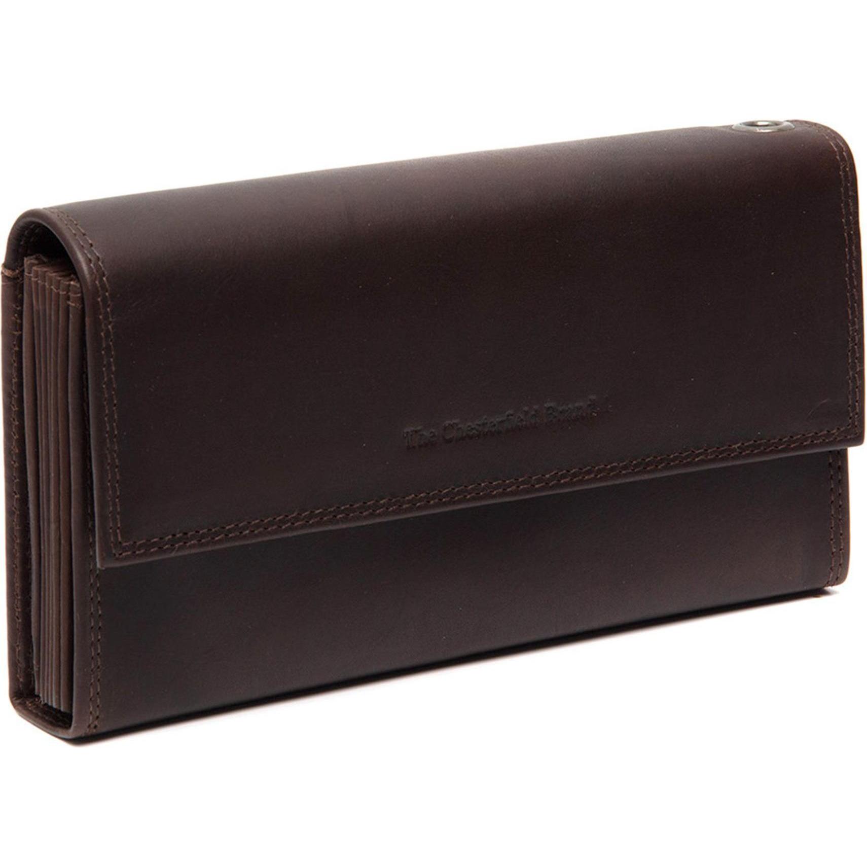 The Chesterfield Brand, Damen, Portemonnaie, Grenada Geldbörse RFID Schutz Leder 18 cm, Braun