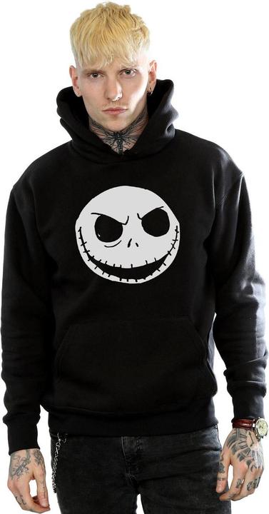 Image du produit Dick Smith Sweat à capuche en coton pour hommes Jack Skellington Face (XL)